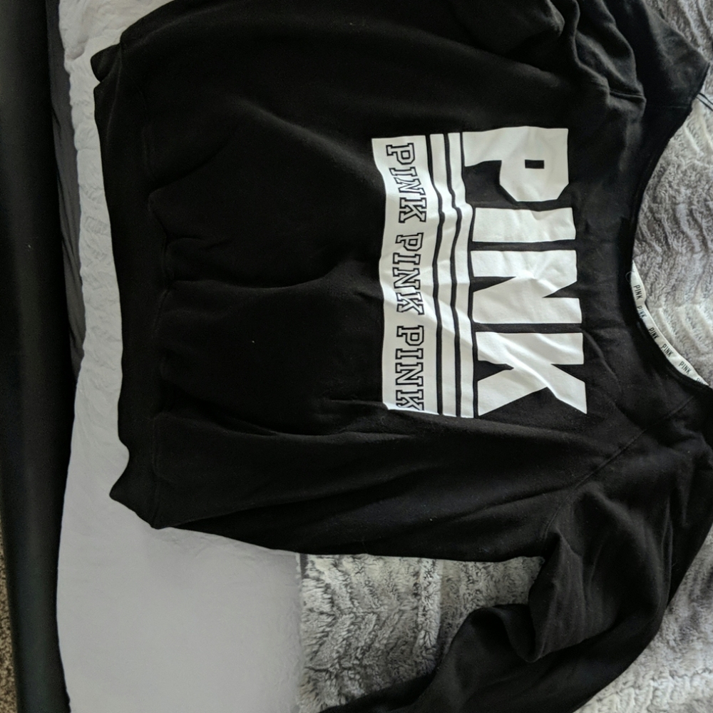 Victoria's Secret off the shoulder sweatshirt